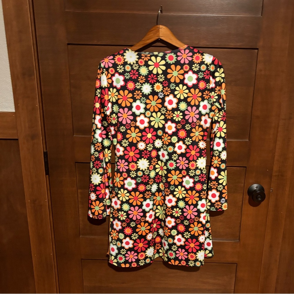 Floral Fringe Dress - Picture 3 of 4